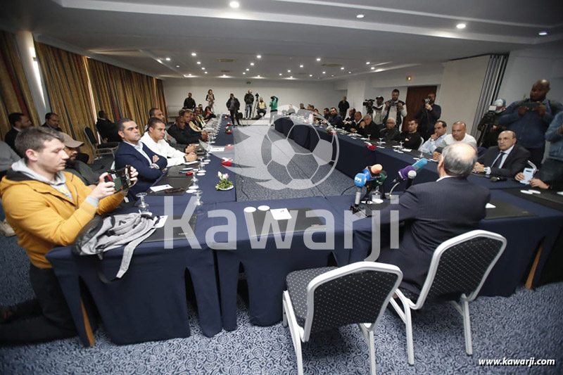 Réunion de la Direction Nationale d'Arbitrage avec les clubs de la Ligue 1