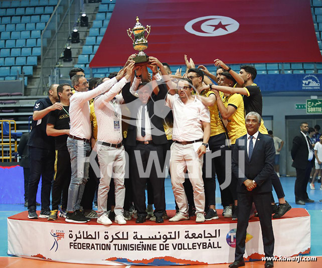 Volley-ball : Finale Coupe de Tunisie Espérance de Tunis - Etoile du Sahel 3-2