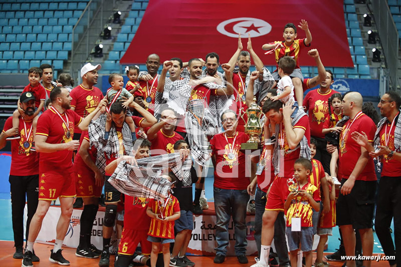 Volley-ball : Finale Coupe de Tunisie Espérance de Tunis - Etoile du Sahel 3-2