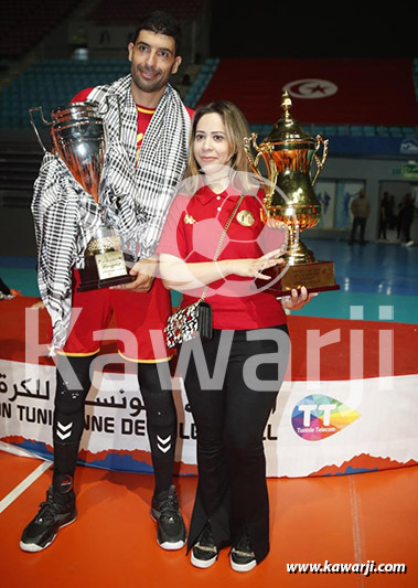 Volley-ball : Finale Coupe de Tunisie Espérance de Tunis - Etoile du Sahel 3-2