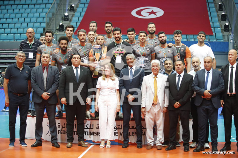 Volley-ball : Finale Coupe de Tunisie Espérance de Tunis - Etoile du Sahel 3-2