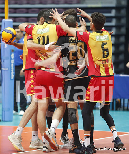 Volley-ball : Finale Coupe de Tunisie Espérance de Tunis - Etoile du Sahel 3-2