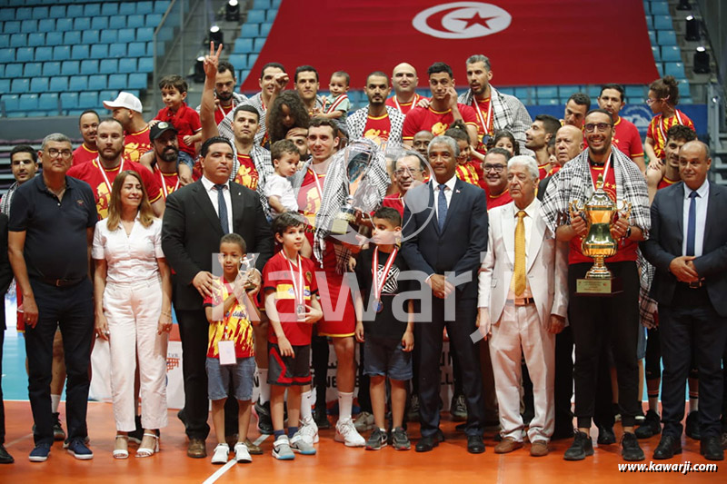 Volley-ball : Finale Coupe de Tunisie Espérance de Tunis - Etoile du Sahel 3-2