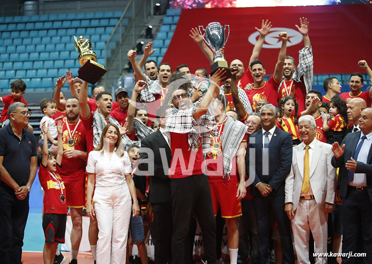 Volley-ball : Finale Coupe de Tunisie Espérance de Tunis - Etoile du Sahel 3-2