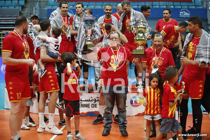 Volley-ball : Finale Coupe de Tunisie Espérance de Tunis - Etoile du Sahel 3-2