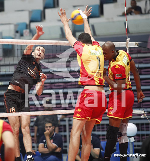 Volley-ball : Finale Coupe de Tunisie Espérance de Tunis - Etoile du Sahel 3-2