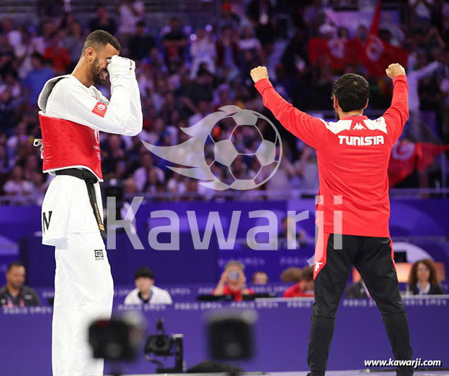 JO 2024 : Firas Katoussi (Finale Taekwondo -80 kg)