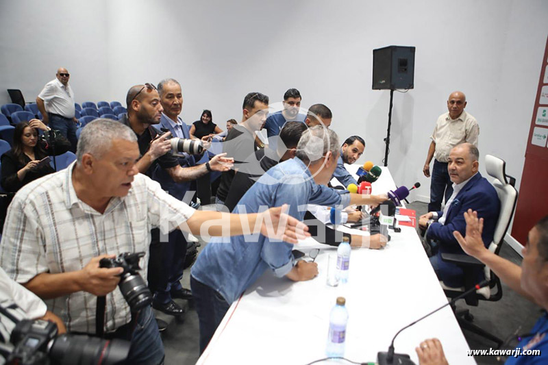 EN : Conférence de presse de Kais Yaakoubi