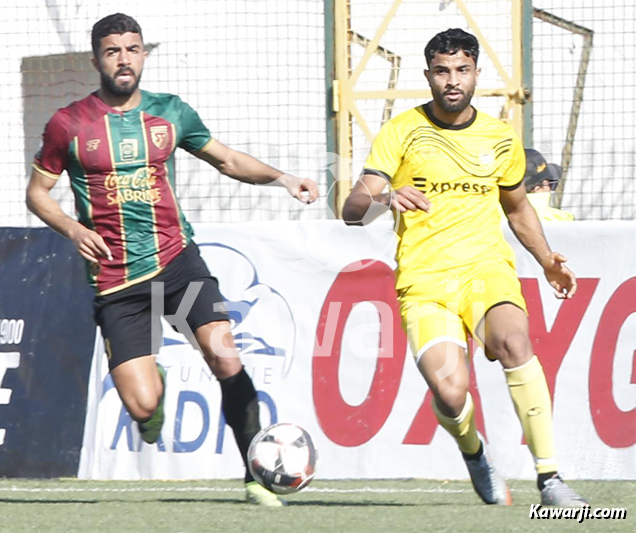 L1 24/25 J19 : Club Athlétique Bizertin - Stade Tunisien 1-0