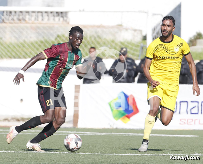 L1 24/25 J19 : Club Athlétique Bizertin - Stade Tunisien 1-0