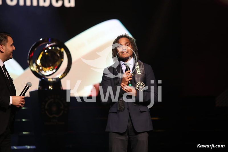 Présentation du trophée de la Coupe du Monde des Clubs 2025 en Tunisie