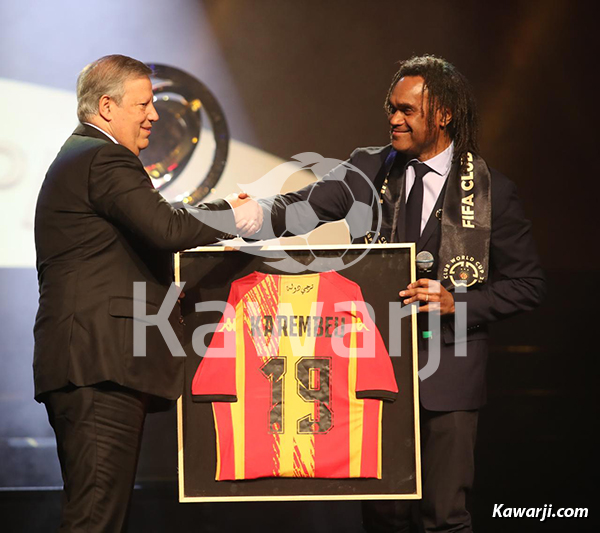 Présentation du trophée de la Coupe du Monde des Clubs 2025 en Tunisie