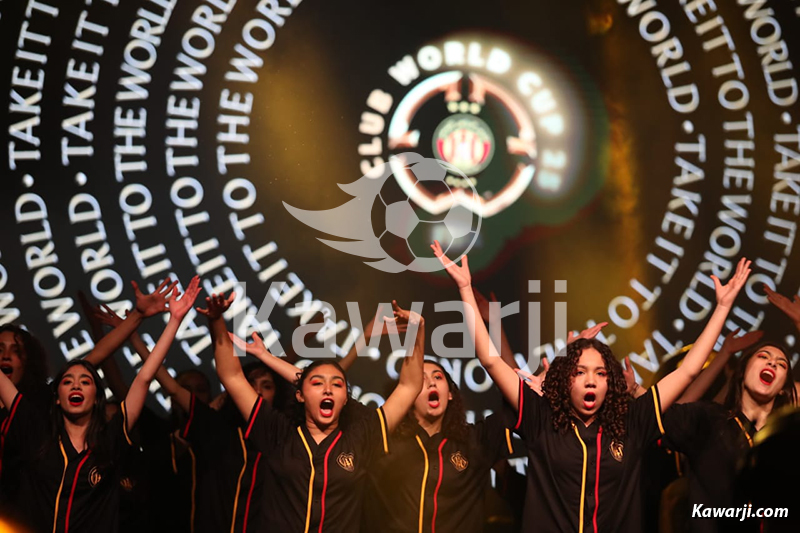 Présentation du trophée de la Coupe du Monde des Clubs 2025 en Tunisie