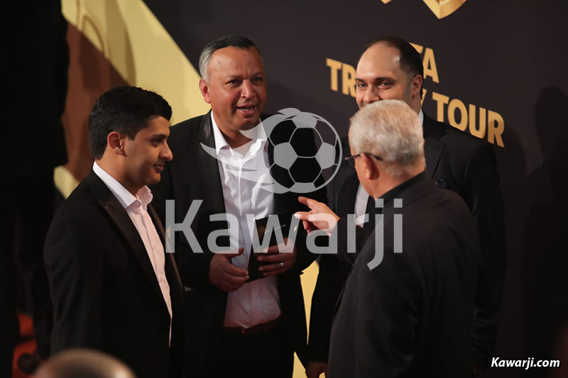 Présentation du trophée de la Coupe du Monde des Clubs 2025 en Tunisie