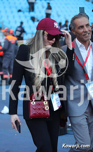 Le trophée de la Coupe du Monde des Clubs 2025 au stade Hamadi Agrebi de Rades