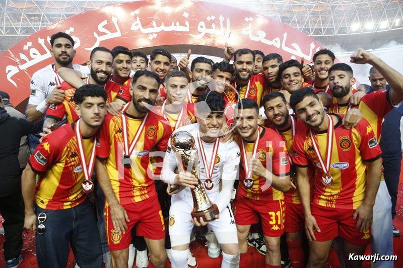 Finale Super Coupe de Tunisie : Espérance de Tunis - Stade Tunisien 2-0