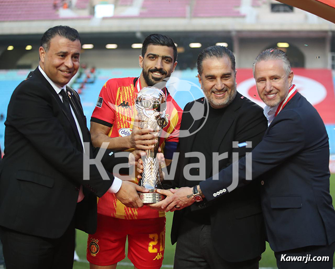 Finale Super Coupe de Tunisie : Espérance de Tunis - Stade Tunisien 2-0