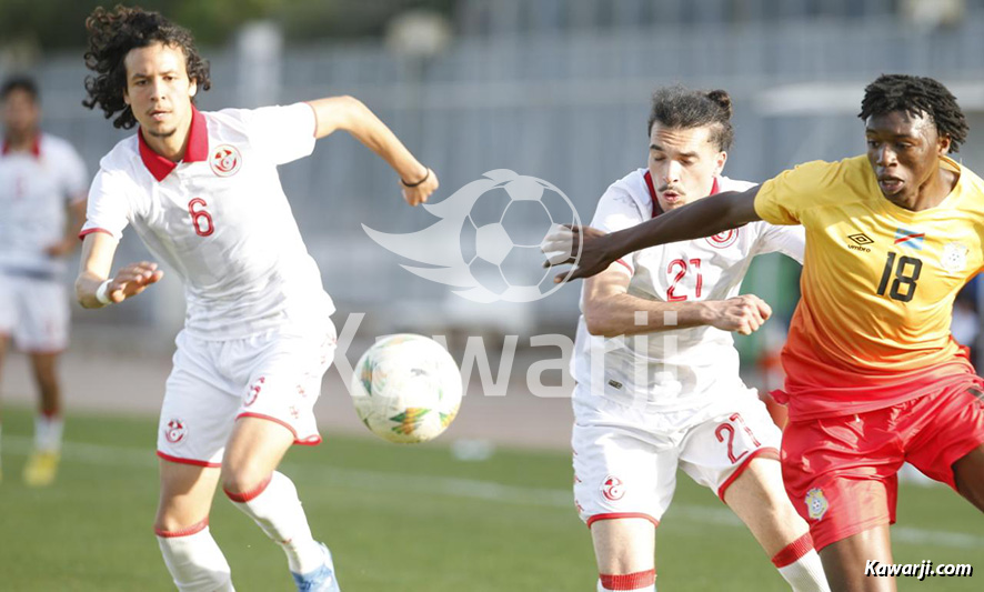 Amical : Tunisie U20 - RD Congo U20 0-2