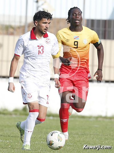 Amical : Tunisie U20 - RD Congo U20 0-2