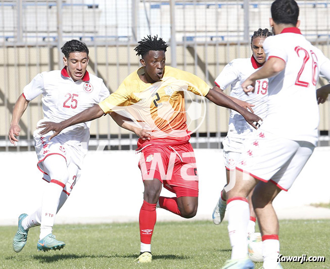 Amical : Tunisie U20 - RD Congo U20 0-2