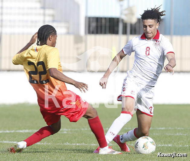 Amical : Tunisie U20 - RD Congo U20 0-2