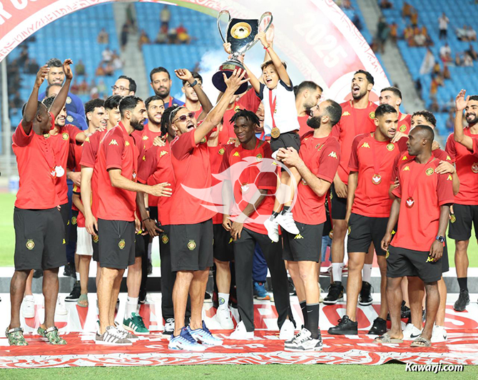 Finale Super Coupe de Tunisie : Espérance de Tunis - Stade Tunisien 1-0