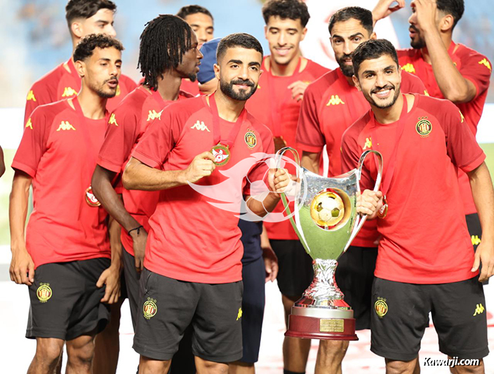 Finale Super Coupe de Tunisie : Espérance de Tunis - Stade Tunisien 1-0