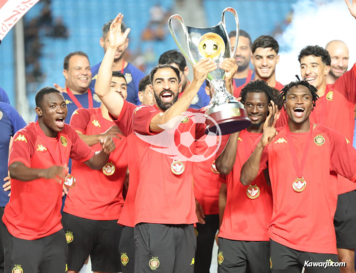 Finale Super Coupe de Tunisie : Espérance de Tunis - Stade Tunisien 1-0