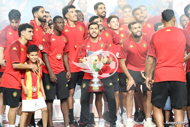 Finale Super Coupe de Tunisie : Espérance de Tunis - Stade Tunisien 1-0