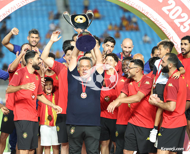 Finale Super Coupe de Tunisie : Espérance de Tunis - Stade Tunisien 1-0