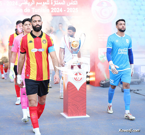 Finale Super Coupe de Tunisie : Espérance de Tunis - Stade Tunisien 1-0