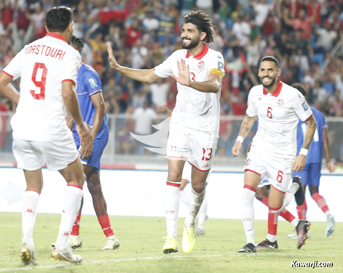 EN-Mondial 2026-Qualifications : Tunisie - Liberia 3-0