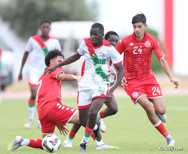 Amical : Tunisie U17-Burkina Faso U17 1-02