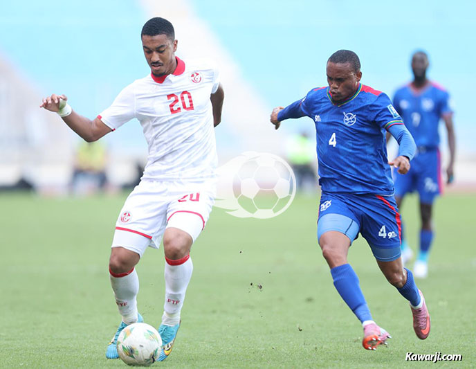 EN-CM 2026 : Tunisie - Namibie 3-0