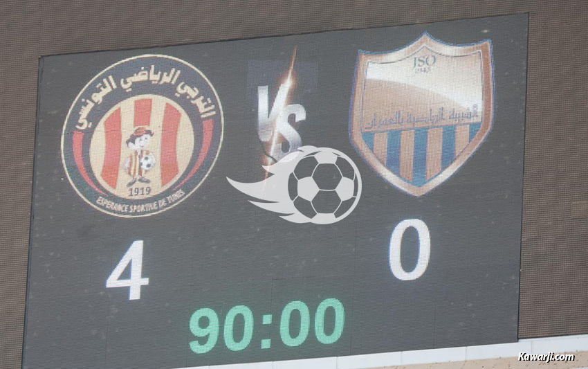 L1 25/26 J13 Espérance de Tunis - JS Omrane 4-0