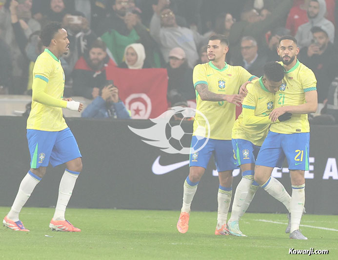 Amical : Tunisie - Brésil