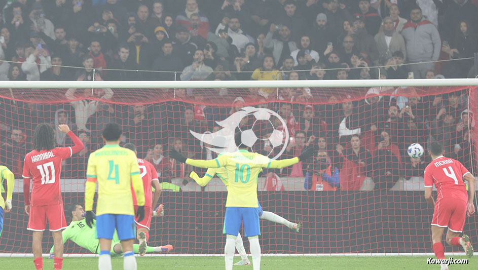 Amical : Tunisie - Brésil