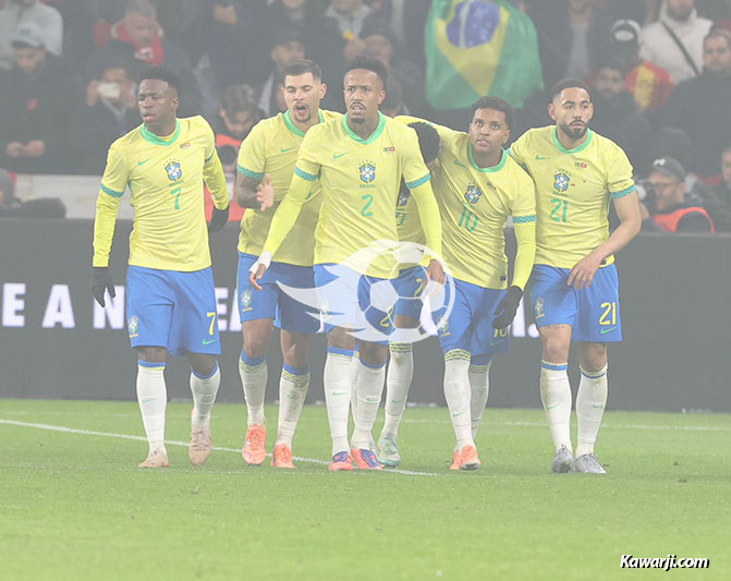 Amical : Tunisie - Brésil