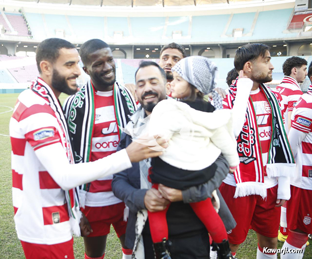 Rencontre amicale : Club Africain - Sélection des stars d'Al Quds 2-0