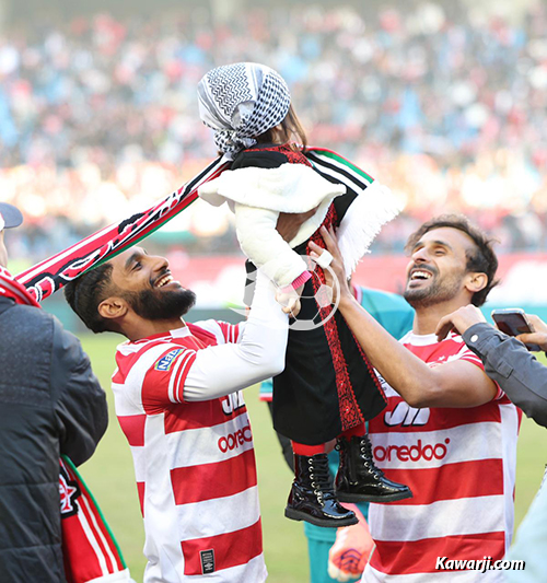 Rencontre amicale : Club Africain - Sélection des stars d'Al Quds 2-0