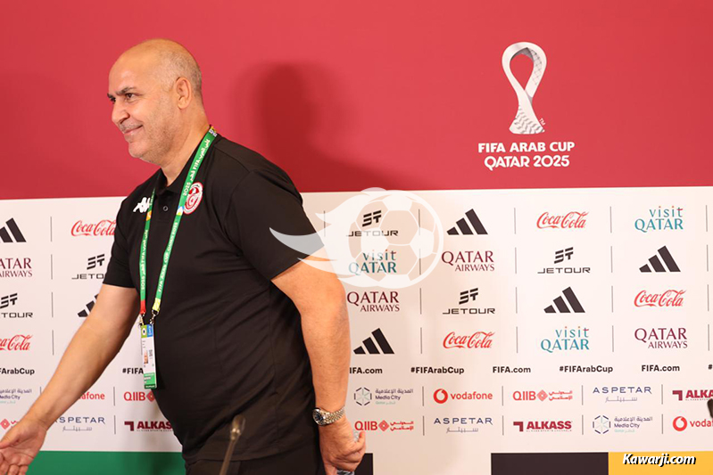 Coupe Arabe des Nations 2025 : Conférence de presse Sami Trabelsi et entrainement de la sélection tunisienne