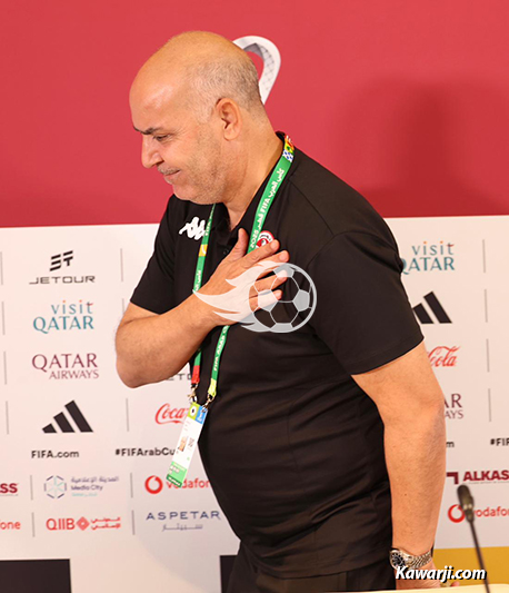 Coupe Arabe des Nations 2025 : Conférence de presse Sami Trabelsi et entrainement de la sélection tunisienne