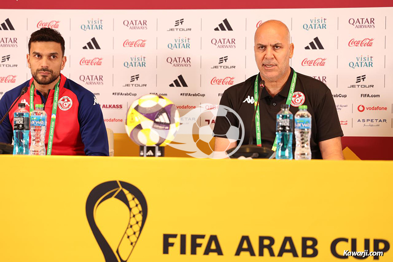 Coupe Arabe des Nations 2025 : Conférence de presse Sami Trabelsi et entrainement de la sélection tunisienne