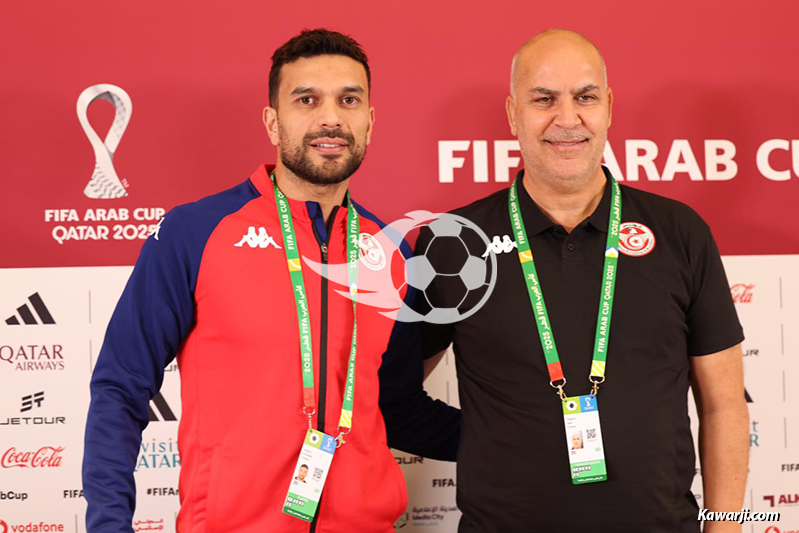 Coupe Arabe des Nations 2025 : Conférence de presse Sami Trabelsi et entrainement de la sélection tunisienne
