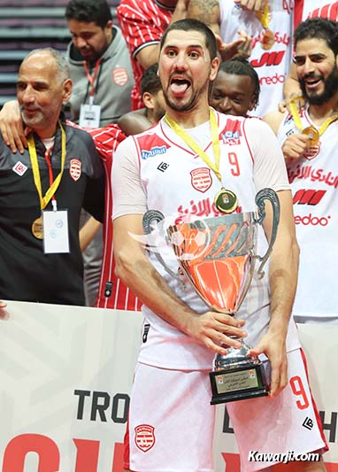 Basket-ball/Super Coupe de Tunisie : Club Africain - US Monastirienne 73-64