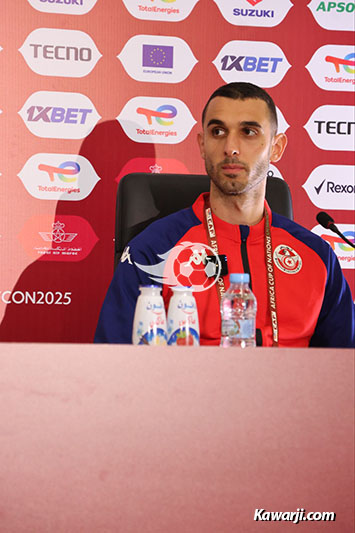 CAN 2025 : Point de presse de Sami Trabelsi et Ellyes Skhiri