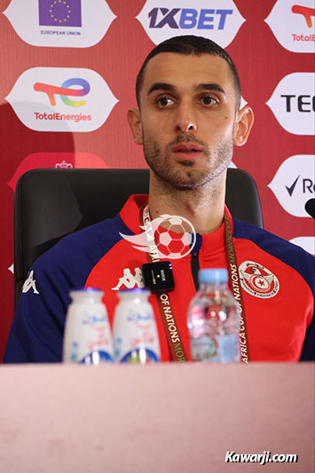 CAN 2025 : Point de presse de Sami Trabelsi et Ellyes Skhiri