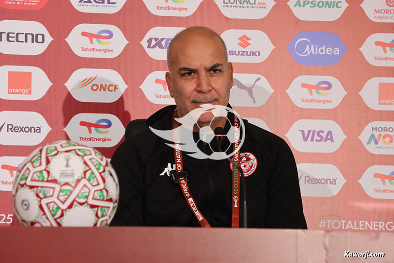 CAN 2025 : Point de presse de Sami Trabelsi et Ellyes Skhiri