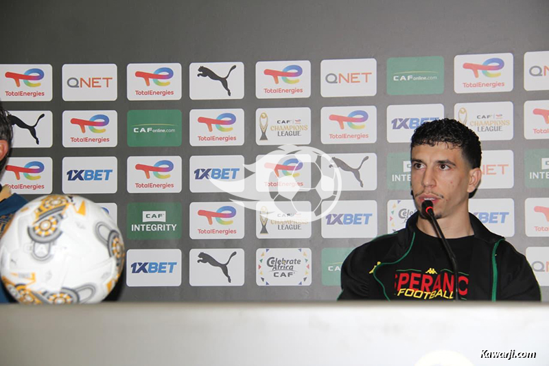 LC : Point de presse Espérance de Tunis et Al Ahly