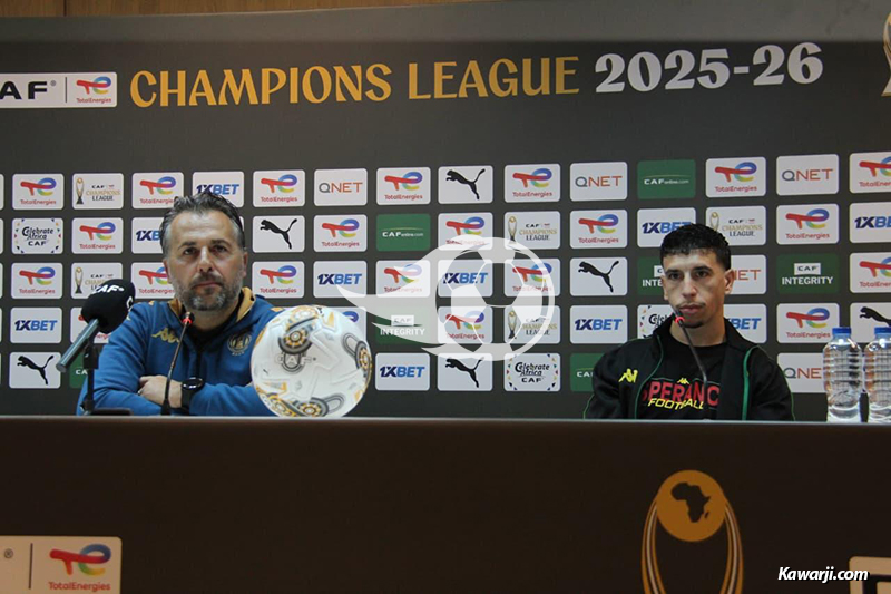 LC : Point de presse Espérance de Tunis et Al Ahly